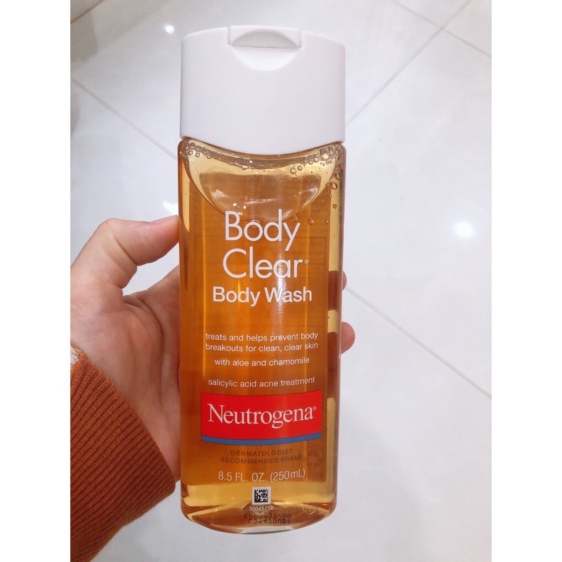 Sữa Tắm Neutrogena Clear Body Wash Pink Grapefruit (250ml)