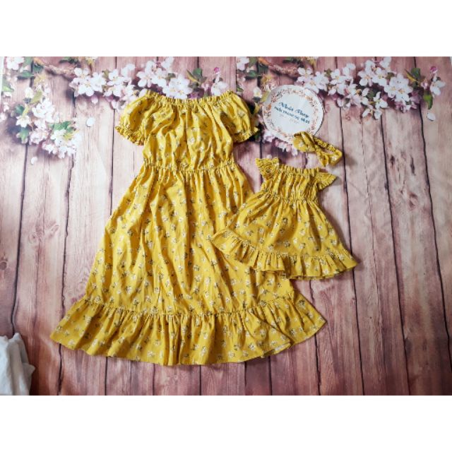 Set váy mẹ con