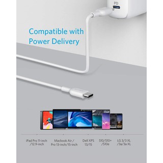 CÁP ANKER POWERLINE II USB-C RA USB-C A8482/A8481