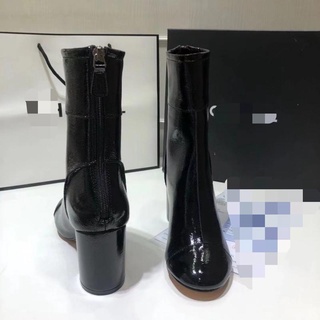 Bốt Boot C.h.a.n.e 7p Da Bóng Hàng Fullbox
