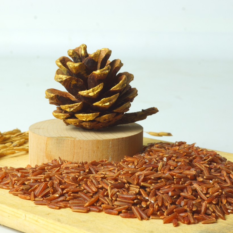 Gạo lứt ăn kiêng, giảm cân GUfoods (1kg) - Lứt huyết rồng / Huyết rồng xát dối / Lứt tím than - Phù hợp Thực dưỡnGUfoods | BigBuy360 - bigbuy360.vn