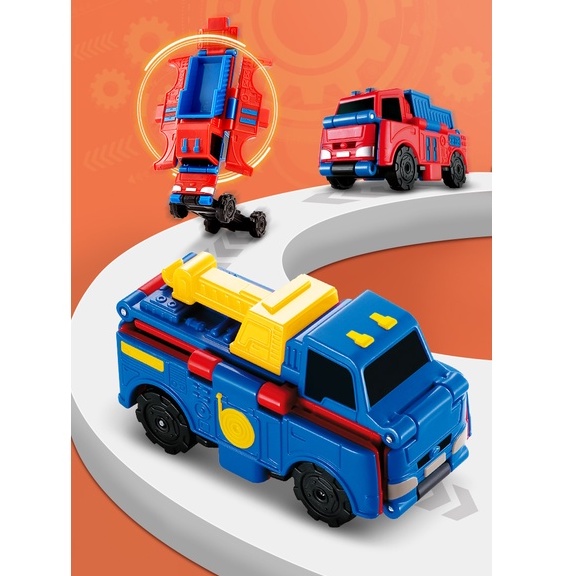 Đồ chơi ô tô biến hình 2in1