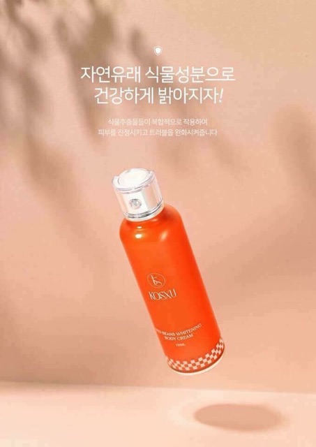 Kem body kosxu dưỡng trắng da- makeup body