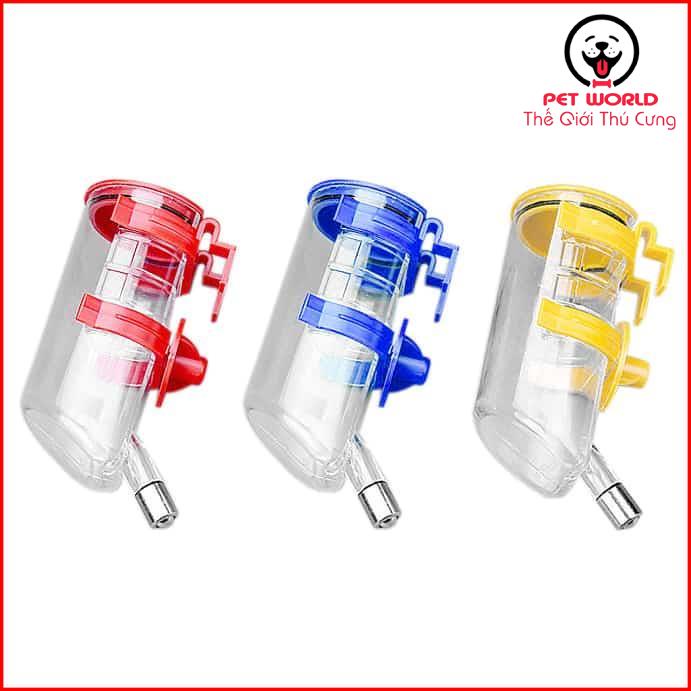 Bình nước bi treo chuồng tự động cao cấp - dung tich 350ml và 550ml