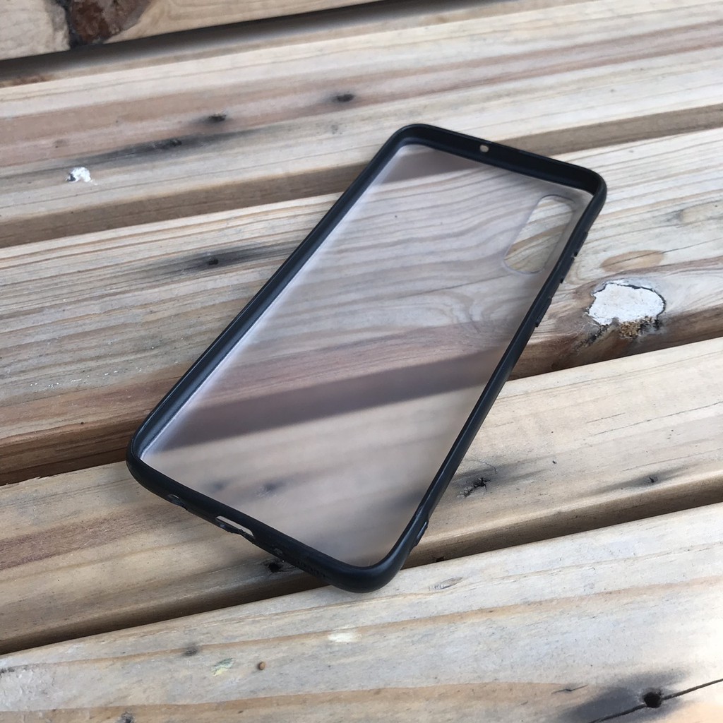 Ốp samsung A70 trong suốt viền silicol cao cấp | BigBuy360 - bigbuy360.vn