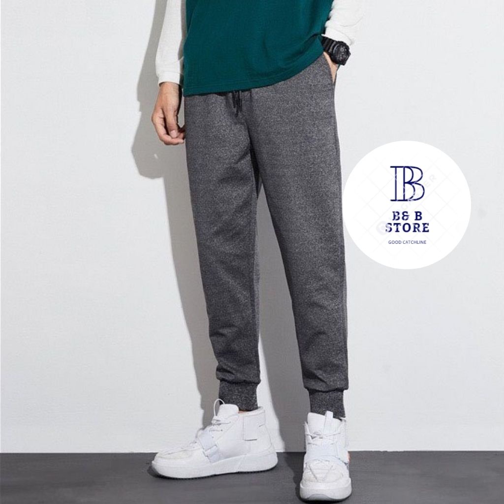 [HÓT_CỰC_HÓT ] Quần Jogger nam nữ BB-Hoodie thể thao vải nỉ poly màu trơn