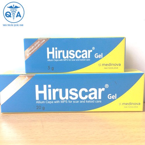 Gel mờ Sẹo, Giảm Mụn Hiruscar hiệu quả
