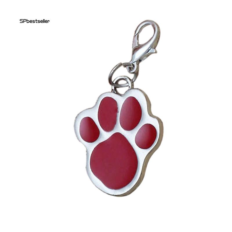 Móc khóa hình dấu chân chó xinh xắn đáng yêu