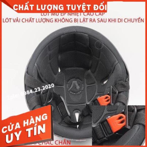 [UY TÍN - GIÁ RẺ]  Mũ bảo hiểm 1/2 Deadpool chữ trắng