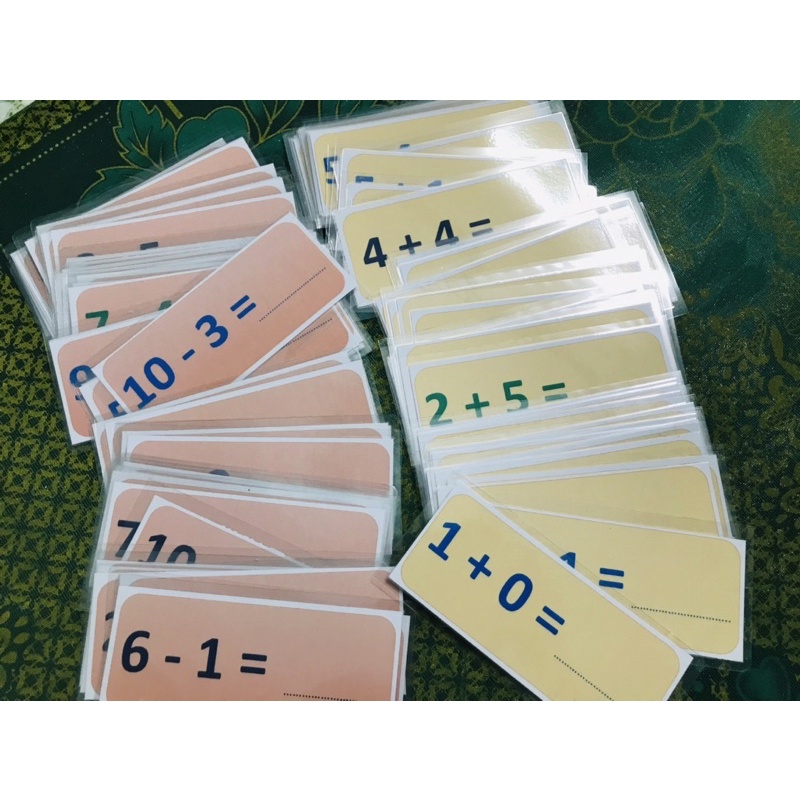 Bảng cộng/ trừ lớp 1 hoặc lớp 2