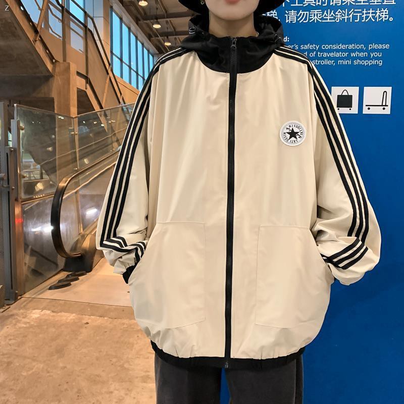 Áo Khoác Có Mũ Trùm Dáng Rộng Thiết Kế Giản Dị Phong Cách Hàn Quốc Dành Cho Nam | BigBuy360 - bigbuy360.vn