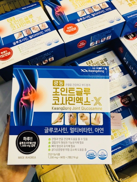 [Mã GROSALE2703 giảm 8% đơn 250K] [SỈ TẬN GỐC ] Viên Uống Bổ Khớp Glucosamin KWANGDONG Hàn Quốc [HÀNG MỚI VỀ] | BigBuy360 - bigbuy360.vn