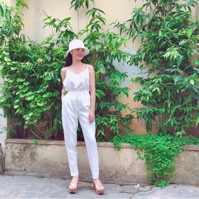 [Có size eo &lt; 100cm] Quần Tây Nữ Baggy Lưng Thun - Quần Tây Bigsize