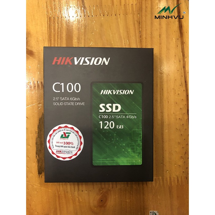 Ổ Cứng SSD 120GB Hkvision C100 Sata III - Bảo Hành 36 Tháng