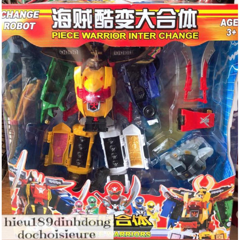 Hộp robot siêu nhân hải tặc