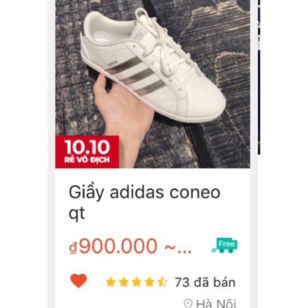 [Real] Giày adidas coneo qt . 2020 new . , 2020 new 🌟 : 🛫. . ♭ 2021 " ! ⁿ |