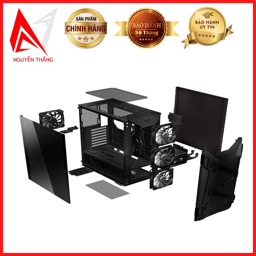 Vỏ case ASUS TUF Gaming GT301 tặng 4 Fan (Mid Tower/ Màu Đen/ Led ARGB) chính hãng