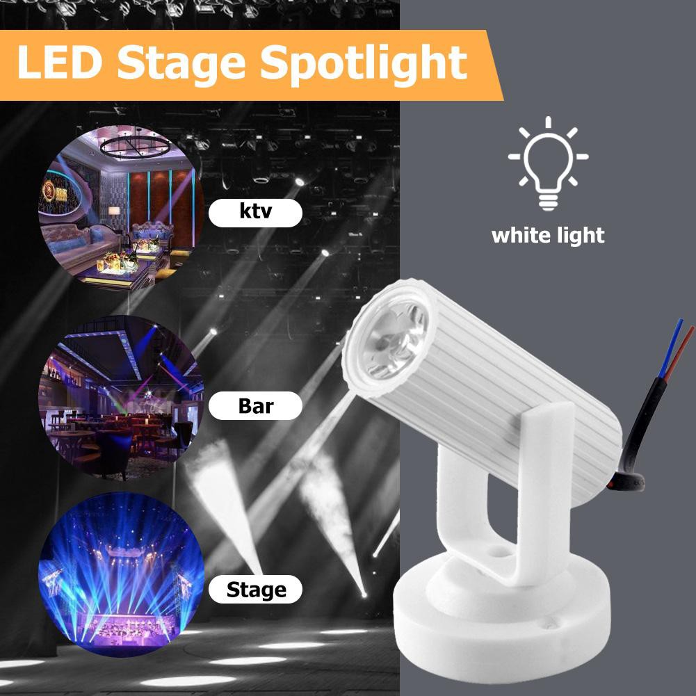 LED Stage Spotlight Beam Lamp Disco DJ Bar KTV Club Party Decor Spot Light