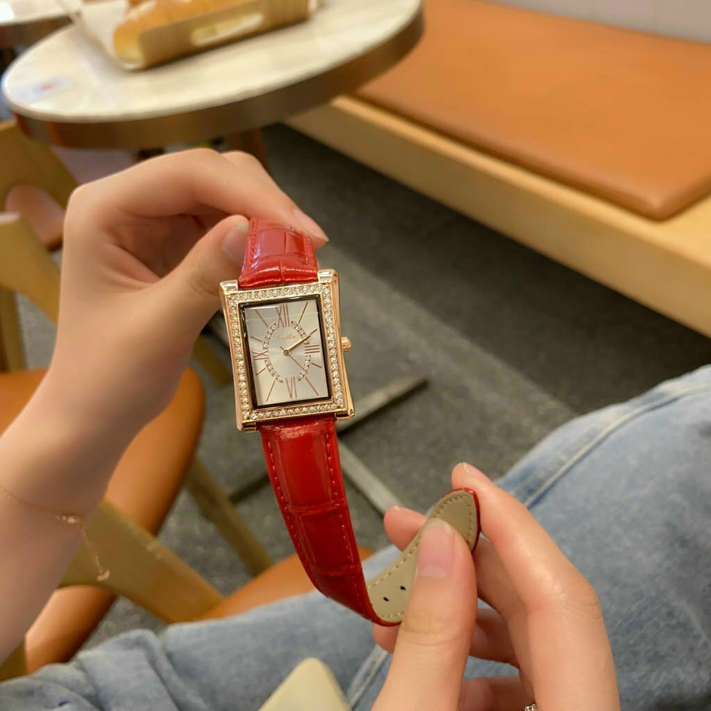 Đồng hồ nữ Scottie cao cấp - dây silicone