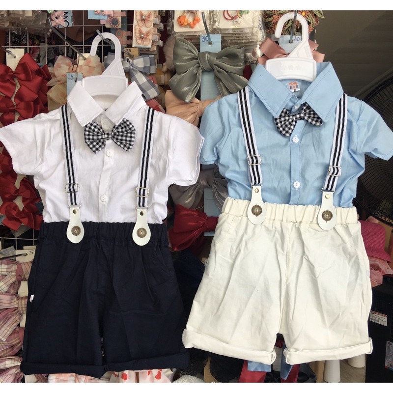 Set yếm đùi bé trai