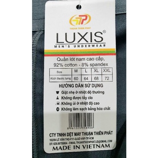 Xl, xxl quần lót nam luxis - ảnh sản phẩm 5