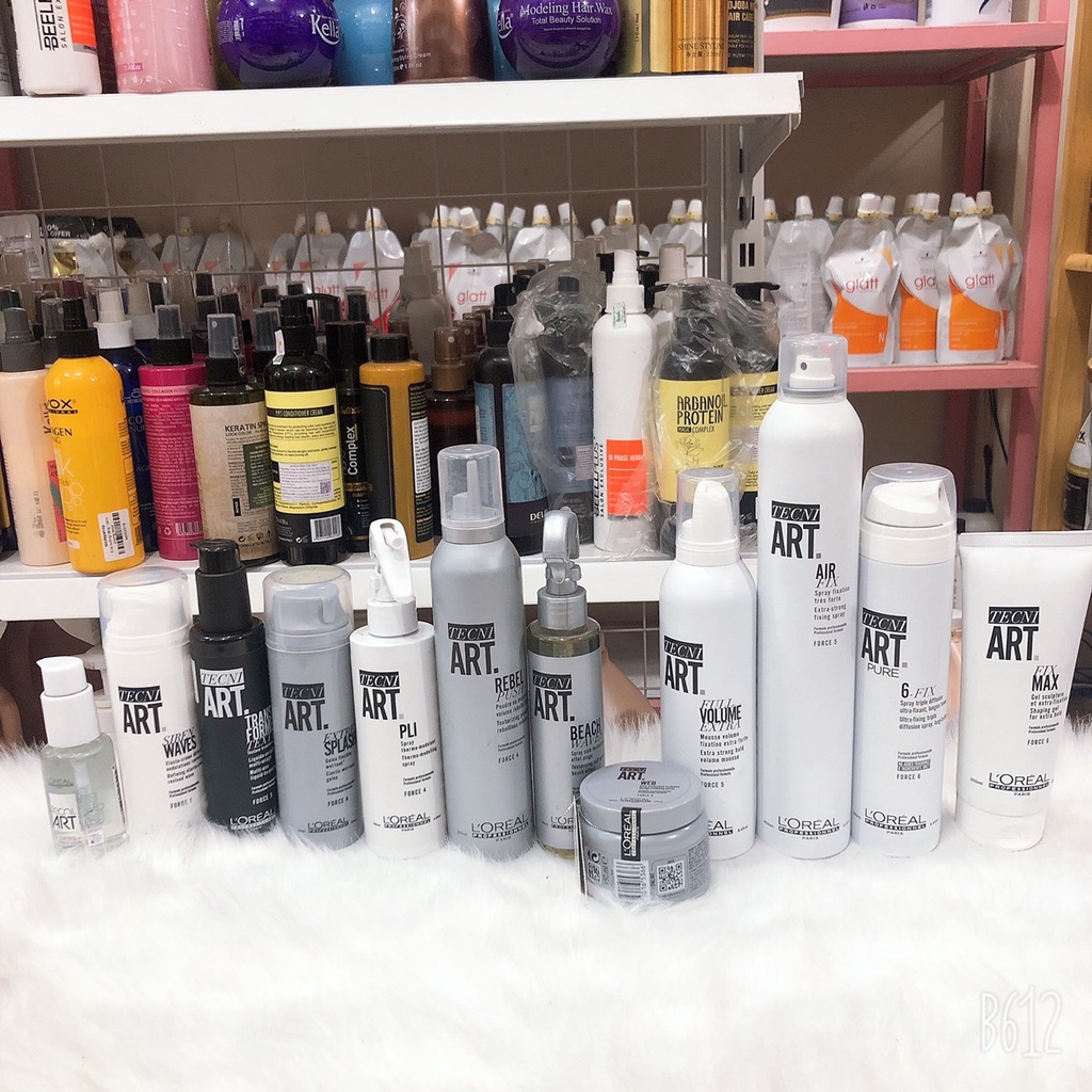 Xịt tạo kiểu tóc uốn cho sóng lơi BEACH WAVES TECNI ART LOREAL hàng chính hãng