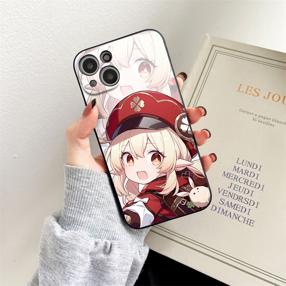 / Genshin Ốp Điện Thoại Mềm Sáng Tạo Chống Sốc Chống Rơi Cho iPhone SE 2020 X XR XS Max 8 7 6 Plus 5