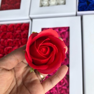 HOA HỒNG SÁP 3 LỚP HỘP 50 ĐẦU BÔNG