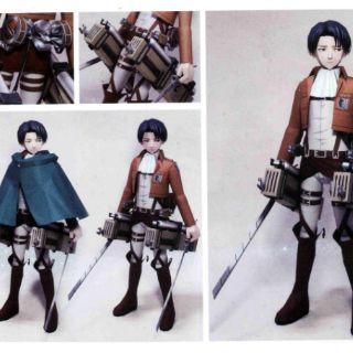 Mô hình giấy anime [Attack on Titan] Levi Ackerman