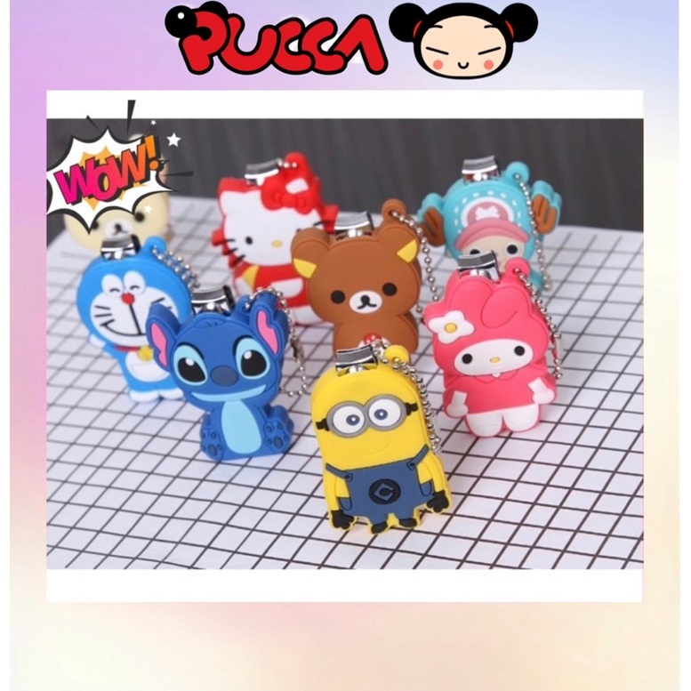 Bấm Móng Tay Silicon Hoạt Hình Nhiều Mẫu Dễ Thương