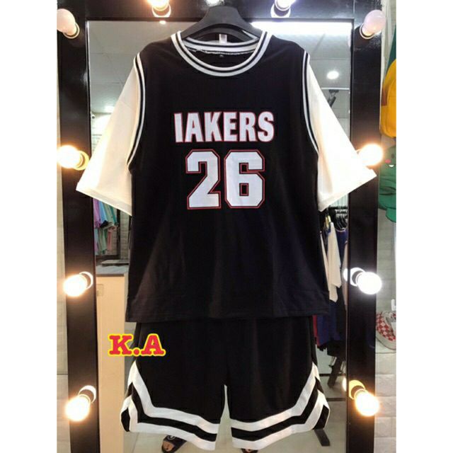 Set bộ quần áo thể thao bóng rổ unisex