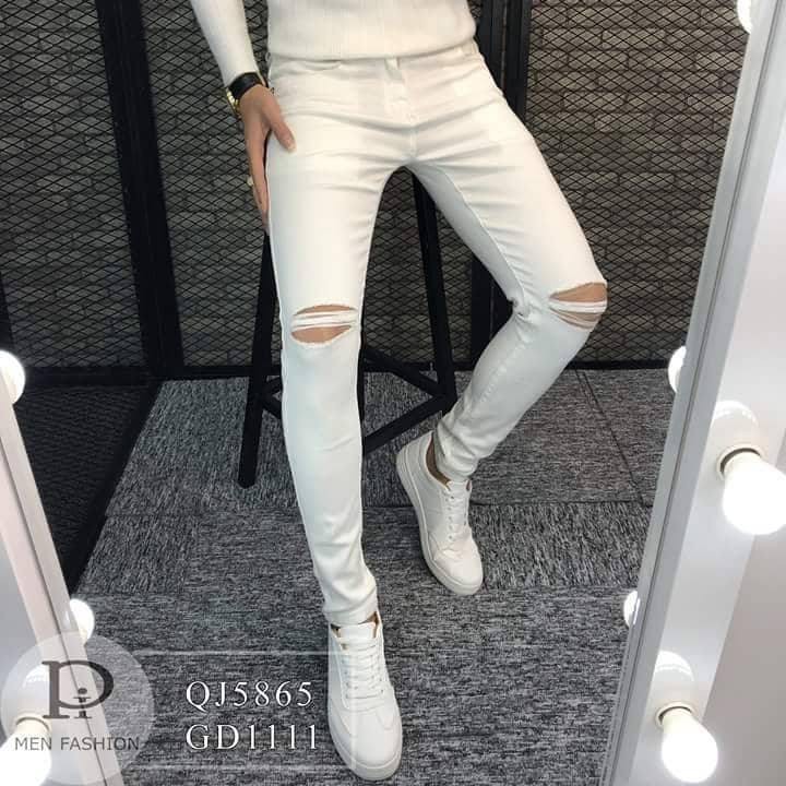Quần Jean Nam Nữ Rách Gối Cá Tính | BigBuy360 - bigbuy360.vn