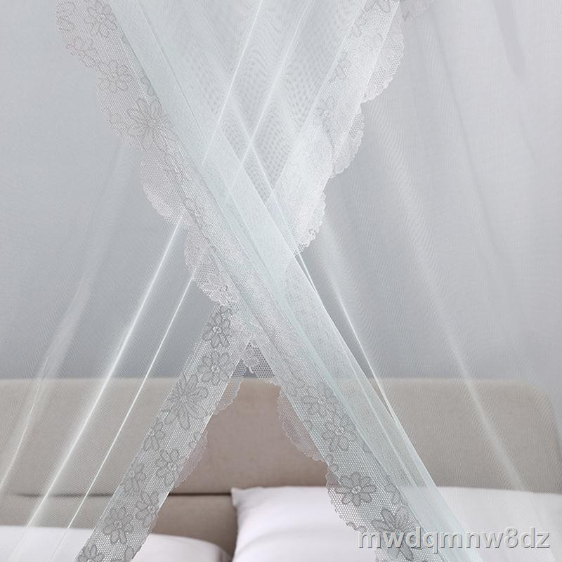 ✎☽✇Rolai Home Dệt may Bộ trải giường Summer Mosquito Nets 1.8m đôi Sàn ngủ Polypre
