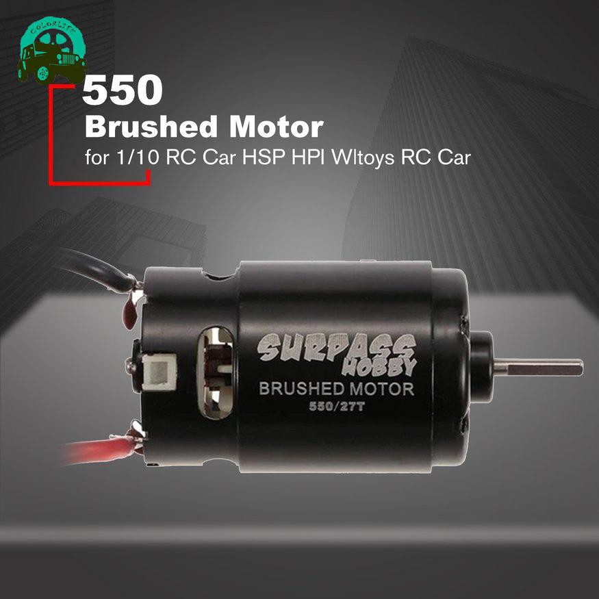 550 Brushed Motor,12T 21T 27T 35T Motor,RC Car Motor,for 1/10 RC Car HSP HPI Wltoys Metal RC Car Upgraded Parts