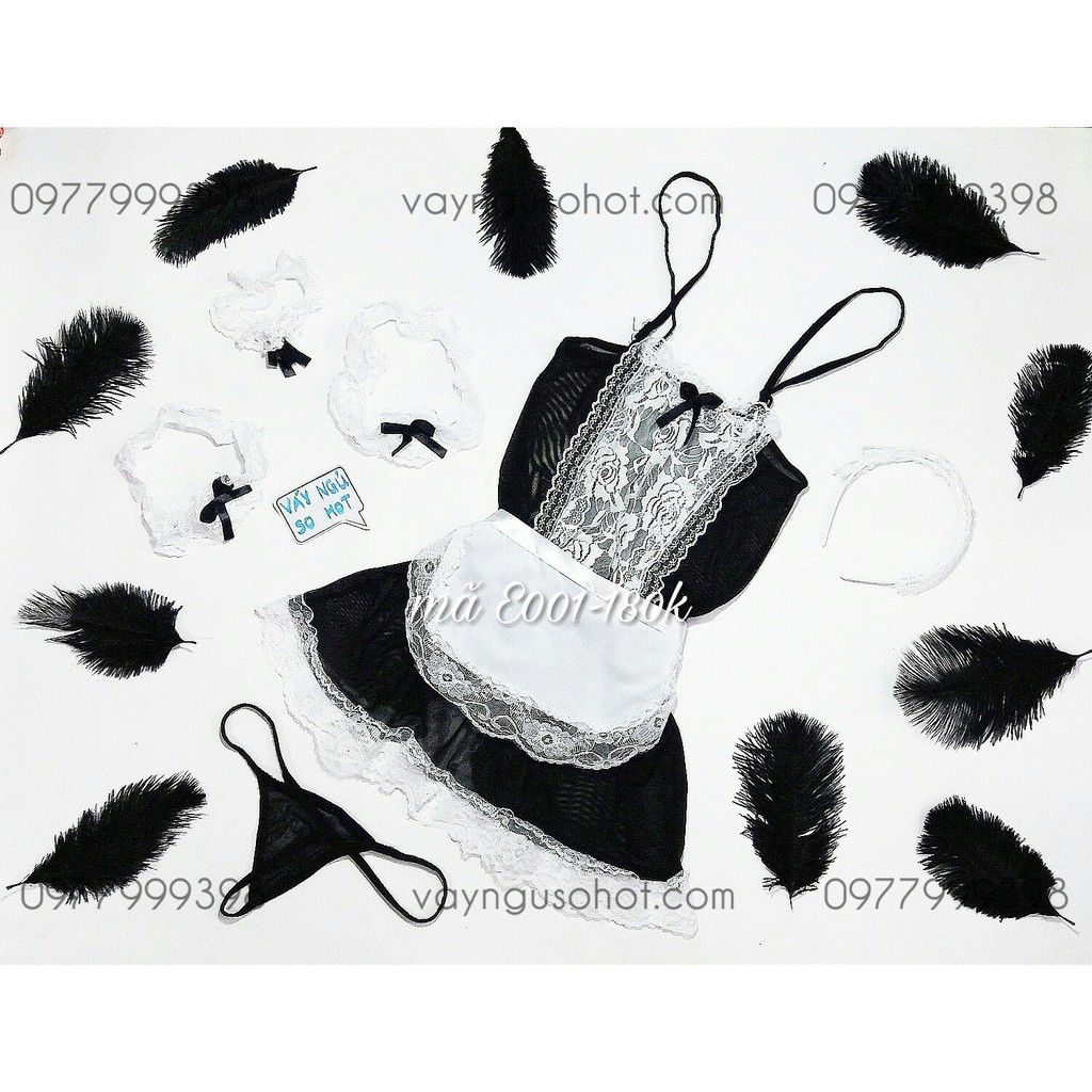 ( clip tự quay + ảnh thật tự chụp ) cosplay hầu gái , bồi bàn maid sexy cám dỗ | BigBuy360 - bigbuy360.vn