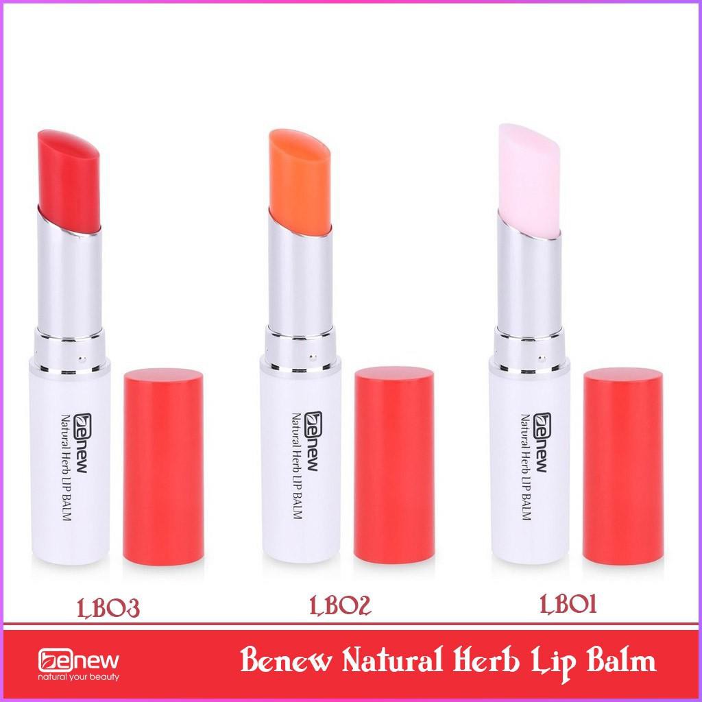 Son dưỡng môi Hàn Quốc Benew Natural Herb Lip Balm 12g