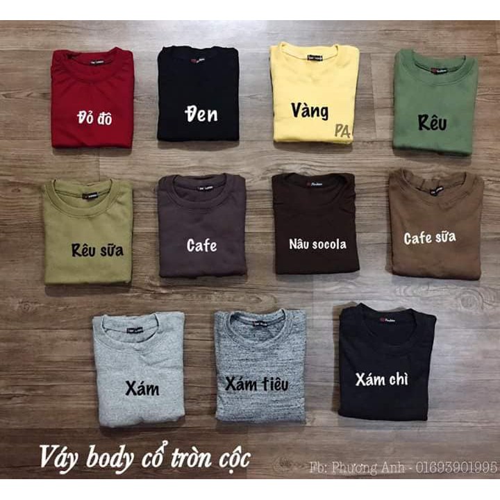 Váy body tay lỡ