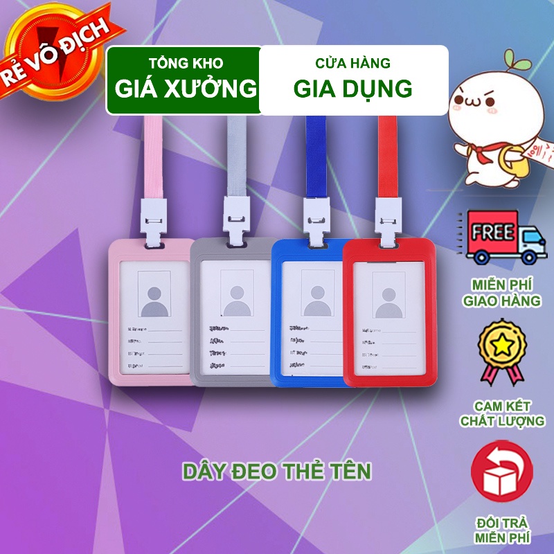 Dây đeo bảng tên nhiều màu sắc (DDT01)