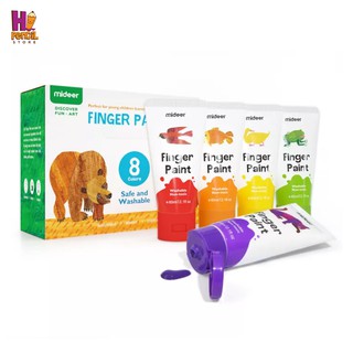 Đồ Chơi Vẽ Tranh Bằng Ngón Tay Mideer Phiên Bản 8 Màu Sơn