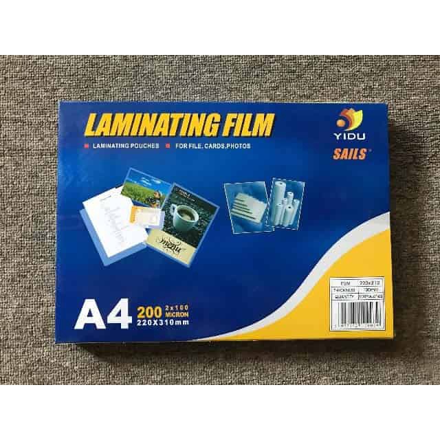 Màng ép nhựa Plastic A4 55mic 80mic 100mic 125mic CAM KẾT CHẤT LƯỢNG