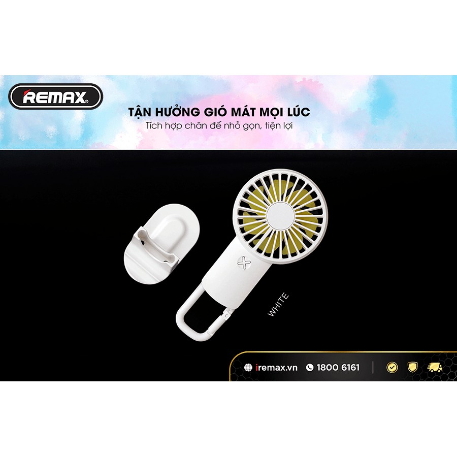 Quạt mini USB móc treo Remax RLFN33. Quạt tiện lợi chính hãng HAGU. | BigBuy360 - bigbuy360.vn