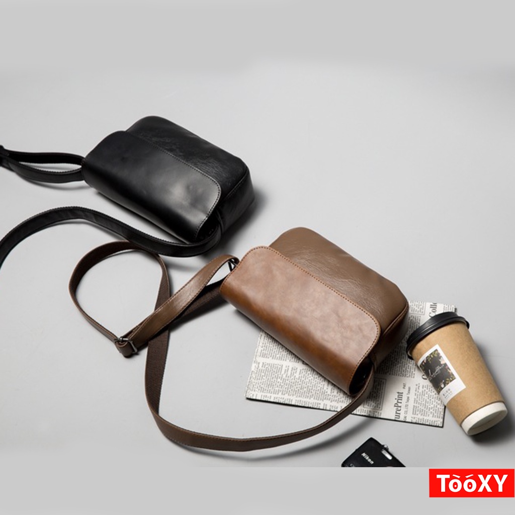 Túi đeo chéo nam da chống nước chống trầy hàng quảng châu cao cấp - Túi nam TX24
