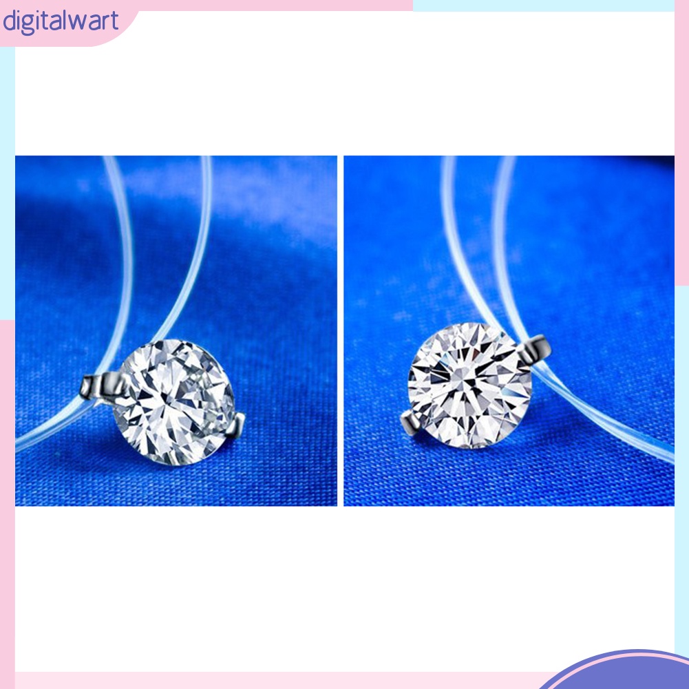 Dây Chuyền Mặt Tròn Đính Đá Thời Trang Cho Nữ