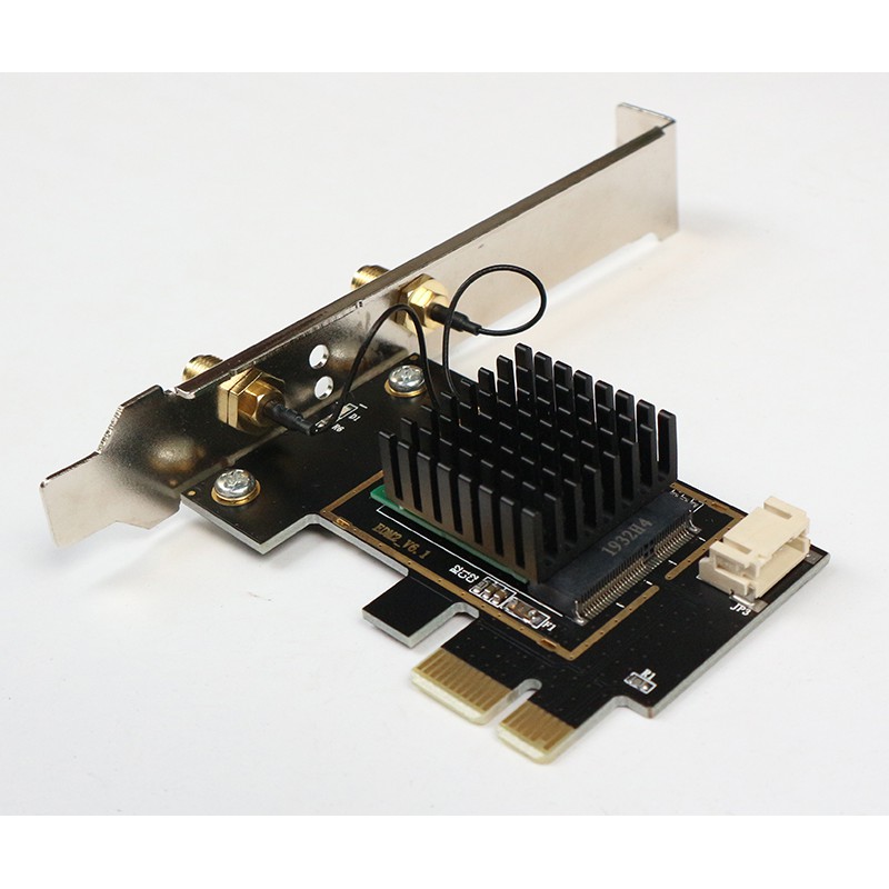 Xác thực！ Card WIFI Intel AC 3165 8260 AX200 có tản nhiệt cho máy bàn | BigBuy360 - bigbuy360.vn