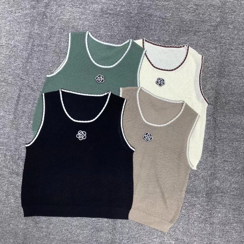 Áo len đính hoa hàng QC