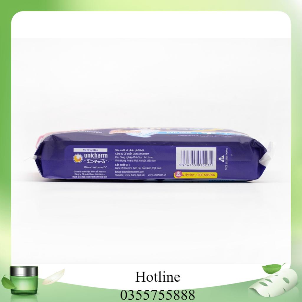 Lốc 6 Băng Vệ Sinh Diana Ban Đêm Siêu Thấm 35cm,