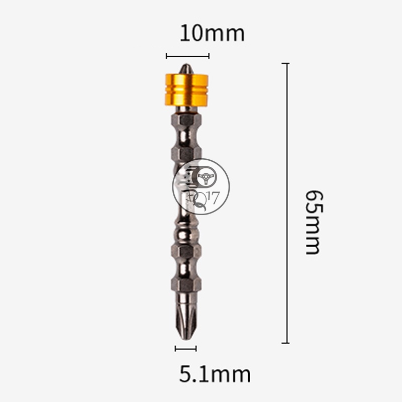 Mũi vít nam châm có trợ lực chống trượt lọai siêu cứng dài 65mm 110mm loại Tốt