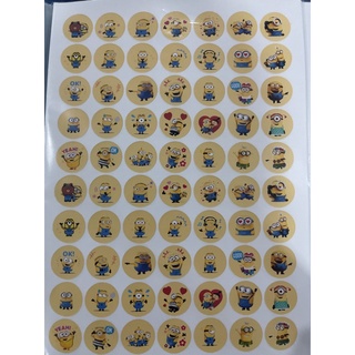Sticker khen thưởng - mẫu Minion