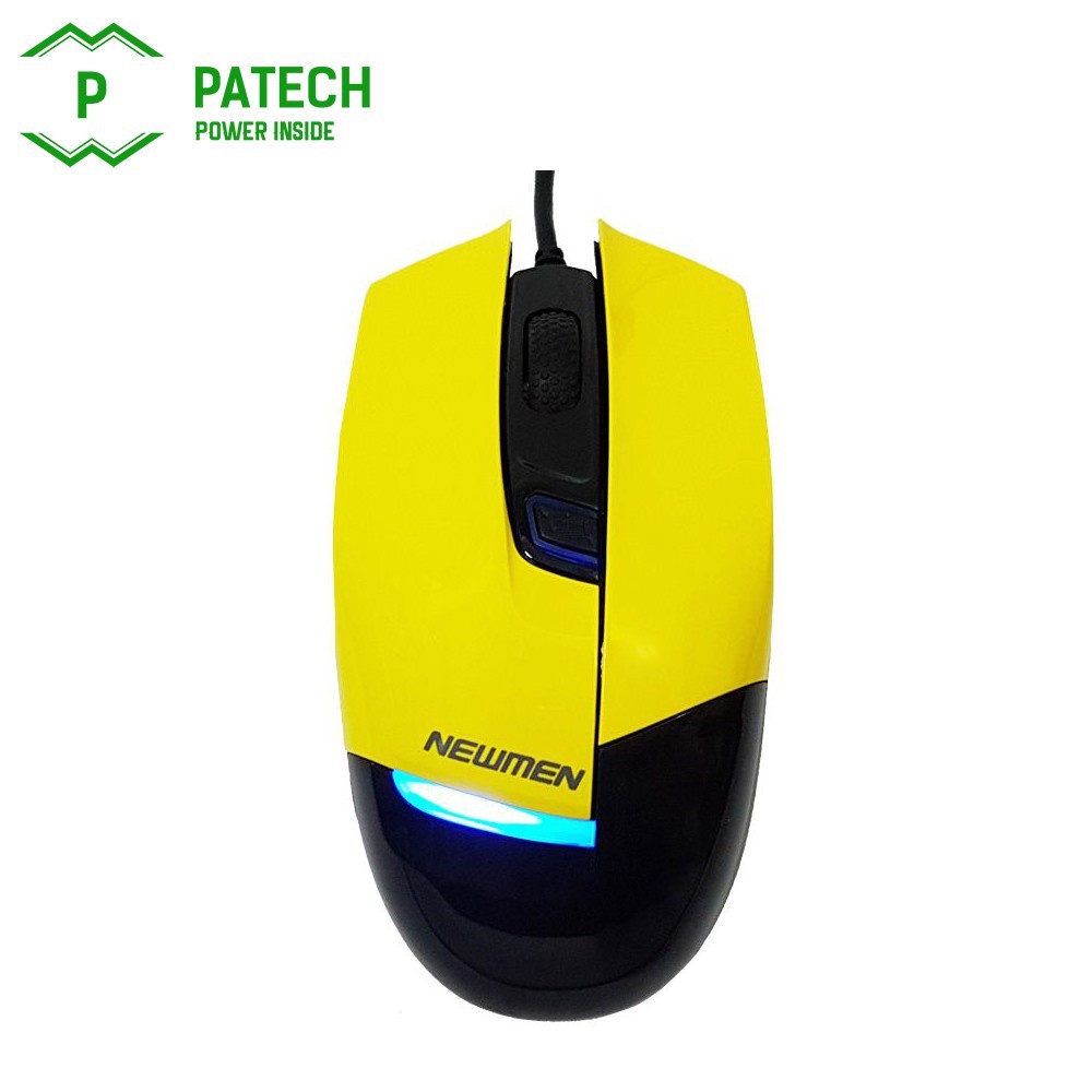 Chuột Mouse NEWMEN G10 PLUS Black/Yellow USB Chính hãng