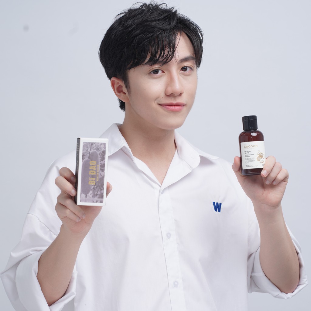Gel bí đao rửa mặt COCOON giảm dầu và mụn ẩn Winter Melon Cleanser 140ml COCN01